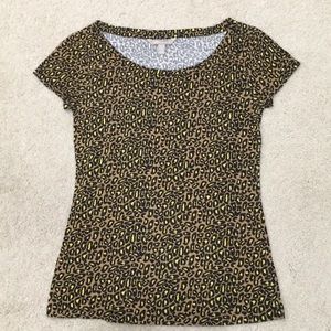 Banana Republic leopard print top